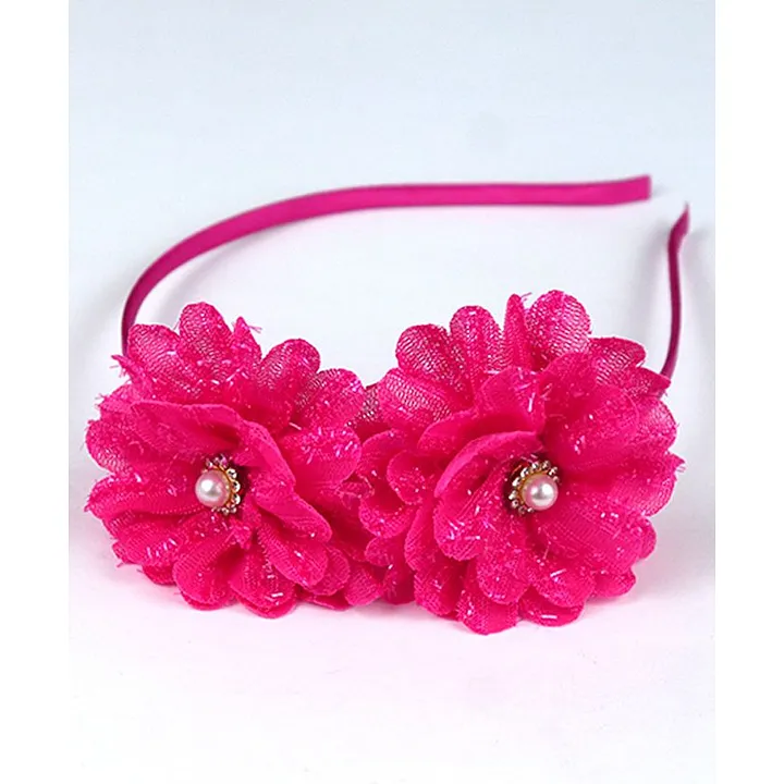 Rose Flower Headband Crown W Hair Band Price in India - Buy Rose Flower  Headband Crown W Hair Band online at Shopsy.in