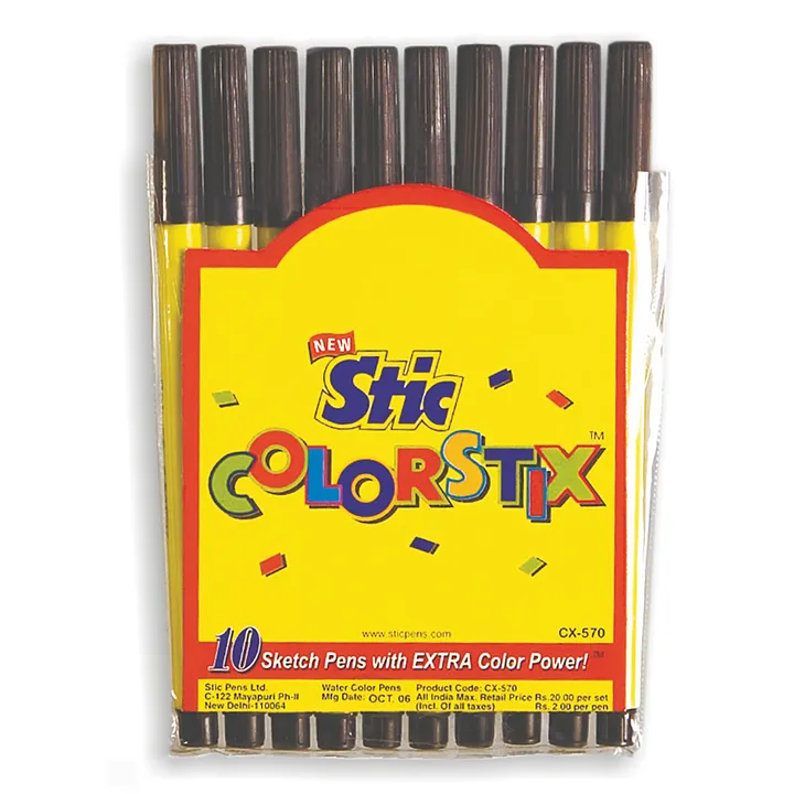 Lightweight Smooth Multi Color Sketch Pens For Sketching Or Drawing Darker  at Best Price in Pune  Pragati Book Centre