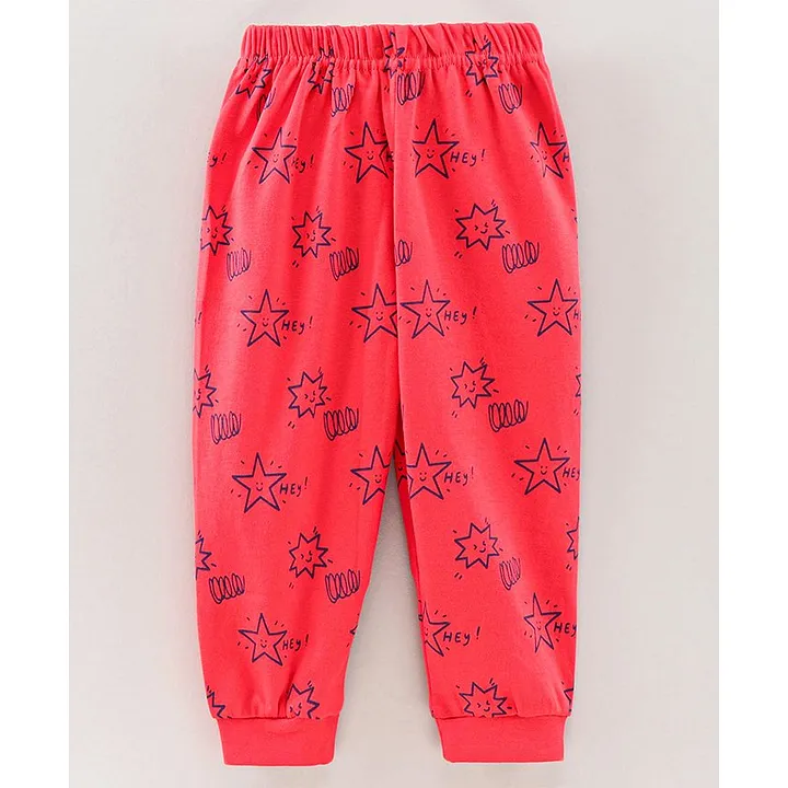 Buy RAGINI V Womens Cotton Printed PyjamaWomens Lounge PantsNight Pants  Multicolor for Women Set of 2 Grey  Red M at Amazonin