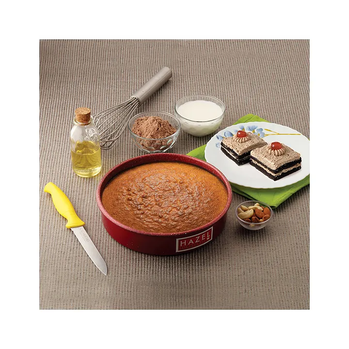 Inditradition Round Cake Pan Tin | Baking Mould | Non-Stick, Removable  Base, Microwave Safe, Anodized Aluminium Full Cake Maker Cake Maker Price  in India - Buy Inditradition Round Cake Pan Tin |