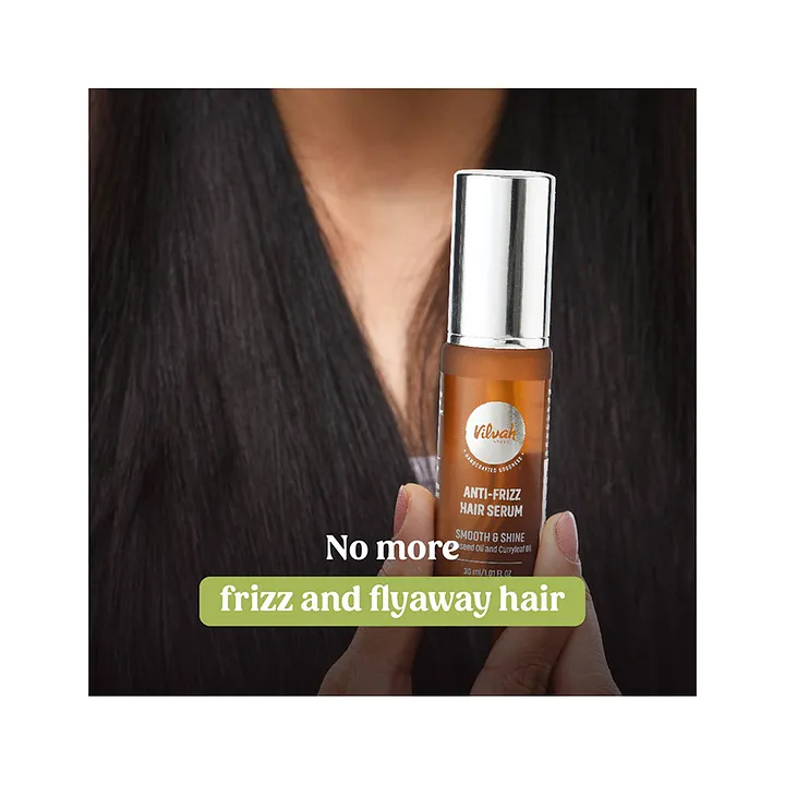 vilvah STORE Anti Frizz Hair Serum, 30 ml UAE | Dubai, Abu Dhabi