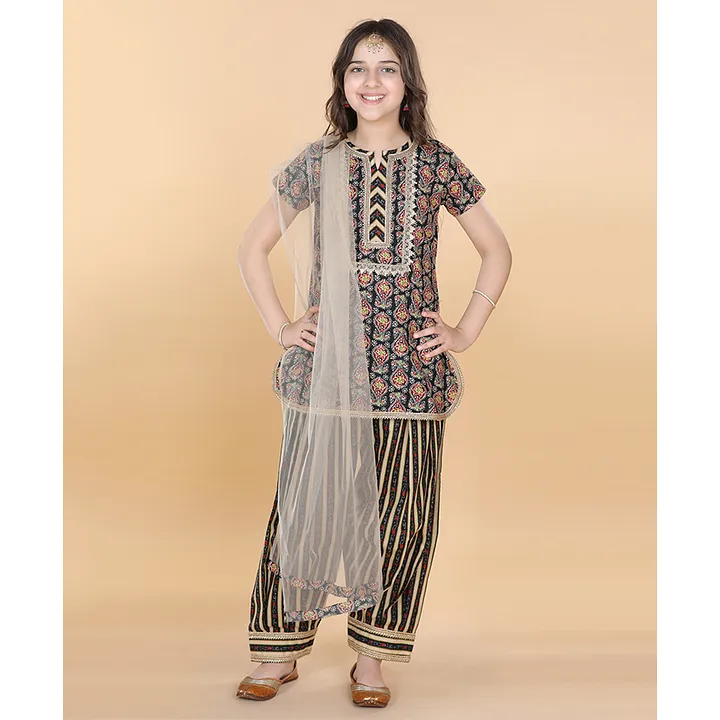 Buy Plus Size Printed Salwar Pants  Plus Size Patiala Salwar Pants  Apella