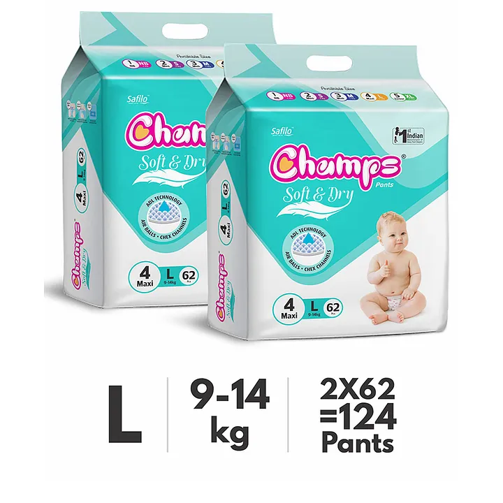 Buy Pampers All Round Protection Pants L 38 count 9  14 kg Online at  Best Prices in India  JioMart