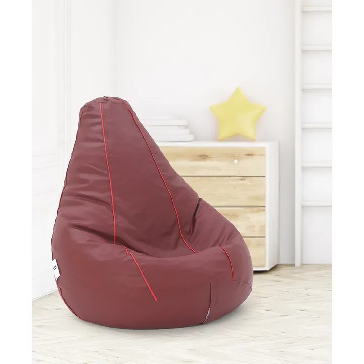 Buy Dolphin DOLBXXL10 Black  Brown Bean Bag with Filled Beans Size XXL  Online At Best Price On Moglix