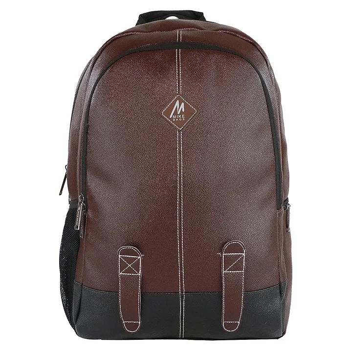 Leather Briefcase 18 Inch Laptop Messenger Backpack Bags for 