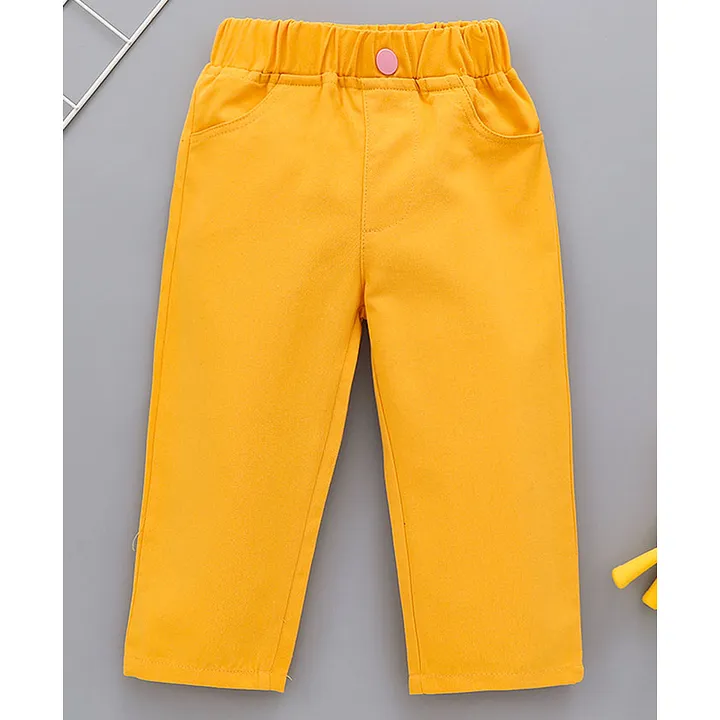Buy Koko Noko Drawstring Jogging Trousers Ochre Yellow for Boys 23Years  Online in KSA Shop at FirstCrysa  44bb6aede3514