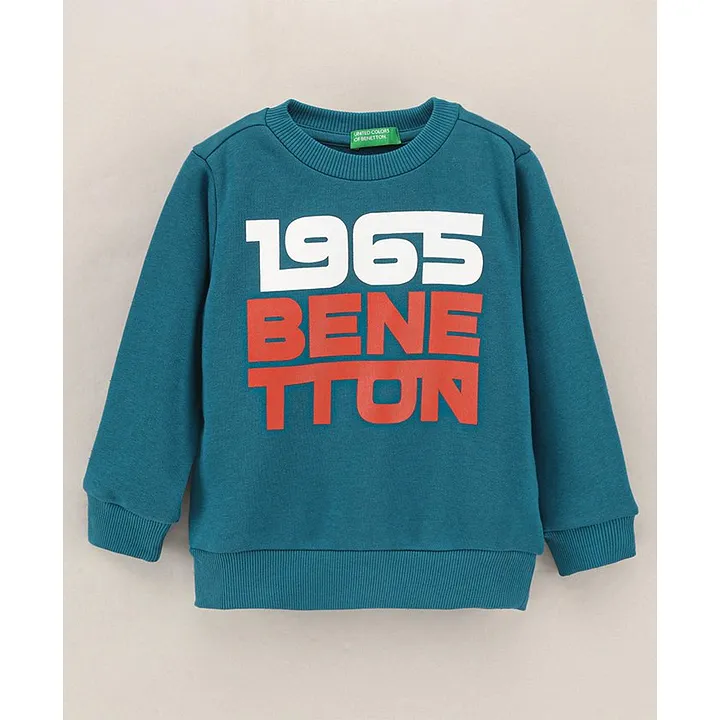 Buy UCB Full Sleeves Sweatshirt Logo Print Blue for Boys (6-7Years) Online  in India, Shop at FirstCry.com - 11692366