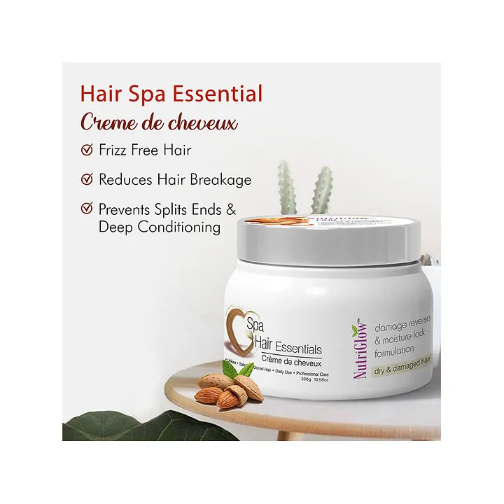 NutriGlow Hair Spa for Dry  Damaged Hair  Nutriglow Cosmetics