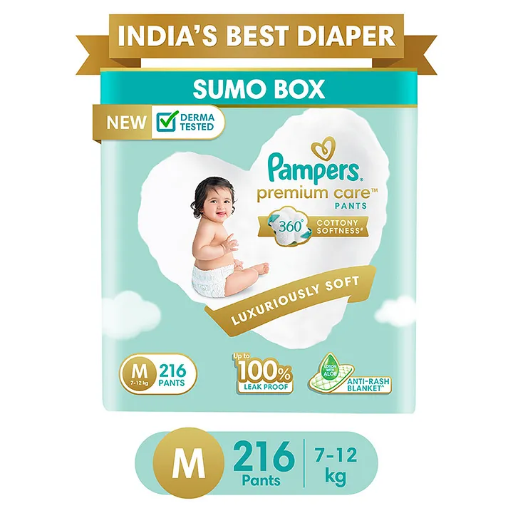 Pampers BabyDry Night Pants Diapers for All Around Night Protection Size 4  60 Pieces Online in Oman, Buy at Best Price from FirstCry.om - d240eae932004