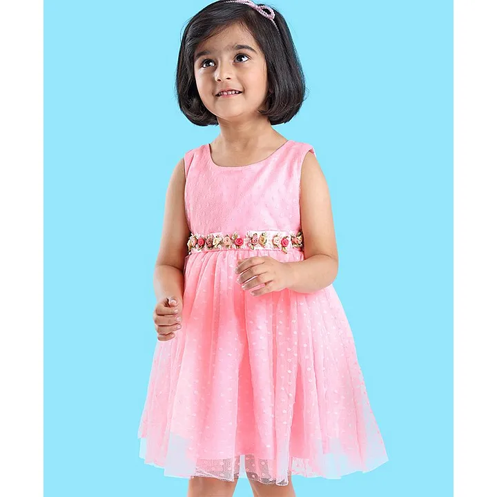 Ripening BabyGirls Kids Clothing Satin Short Length ALine Birthday Party  Girl Dresses Children Frocks Designs 23Years  Amazonin Fashion