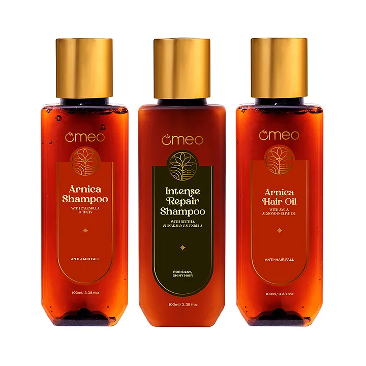 Omeo Arnica Shampoo with Natural Extracts of Arnica Calendula and Thuja to  Reduce HairFall and Promote
