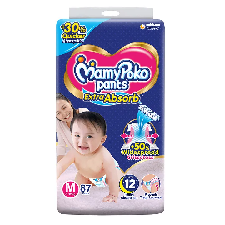 Buy MamyPoko Pants New Diaper Pants Extra Absorb Small 105 Online at Low  Prices in India - SuperBigStore.com