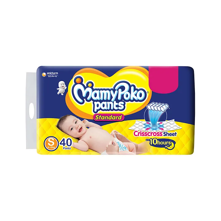 MamyPoko Pants Standard Diapers  S  Buy 46 MamyPoko Soft Elastic Pant  Diapers for babies weighing  8 Kg  Flipkartcom