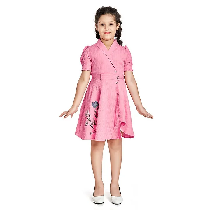 Buy Peppermint Singlet Sleeves Tiered Dress with Lace Detailing Blue for  Girls 12Years Online in India Shop at FirstCrycom  14161211
