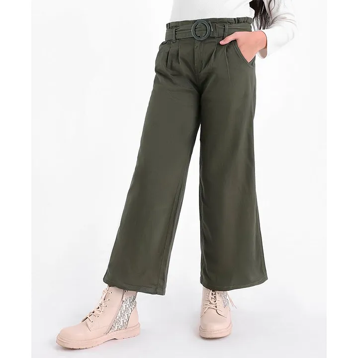 Polyester Plain Cutiekins Girls Trousers Size 4 To 16 Years Model  NameNumber CK20200170