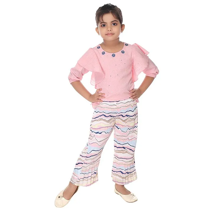 Buy Pink Trousers  Pants for Women by AKS Online  Ajiocom
