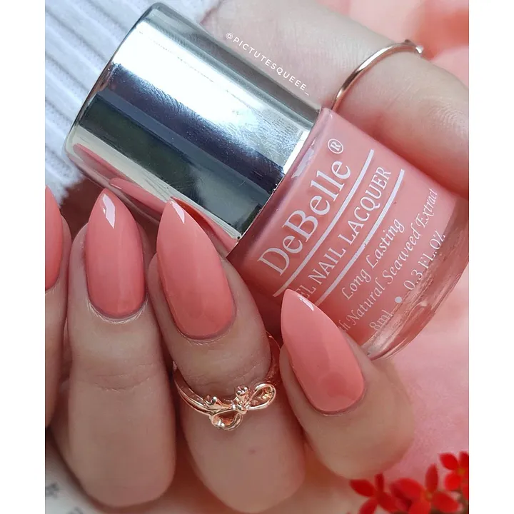 Debelle Gel Nail Lacquer Aqua Frenzy - (Metallic Light Blue Nail Polis –  The Downtown Club