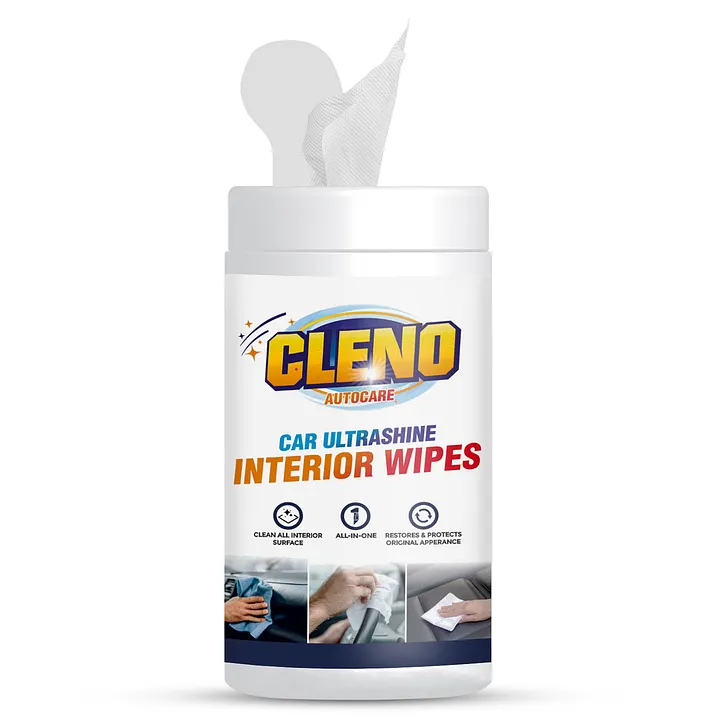 Cleno Car Ultrashine Interior Wipes