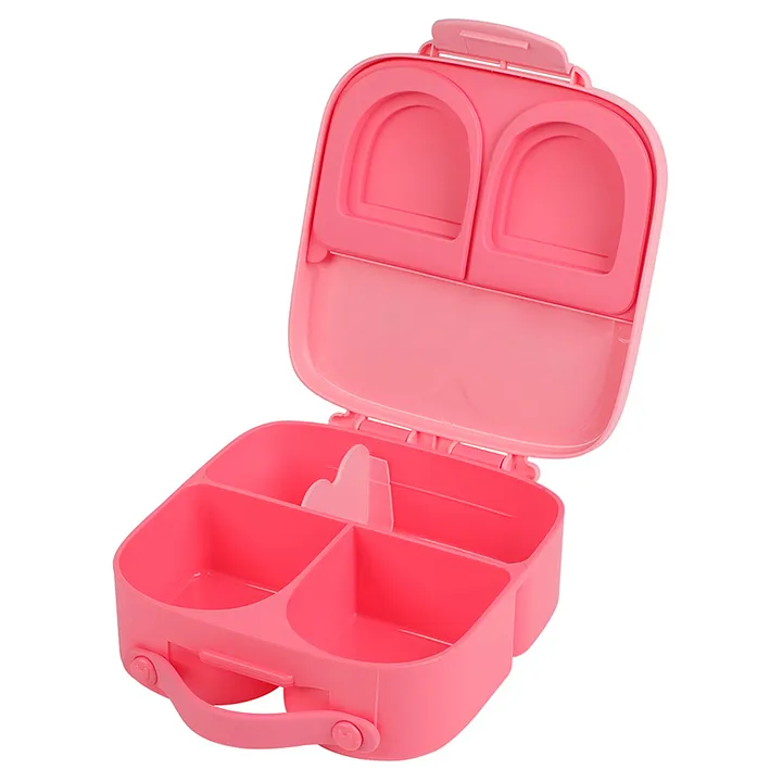 Pink Bento Box with Band and Utensils – Izzy and Luke