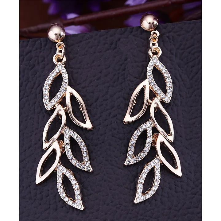 Yellow Chimes Danglers Earrings Western Rose Gold Plated Stainless Steel  Long Chain Dangler Earrings Gold Online in India Buy at Best Price from  Firstcrycom  13390362