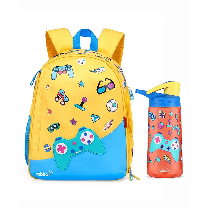 Rabitat Airpack & Flip Combo Smash Big kid School Bag and Fliplock