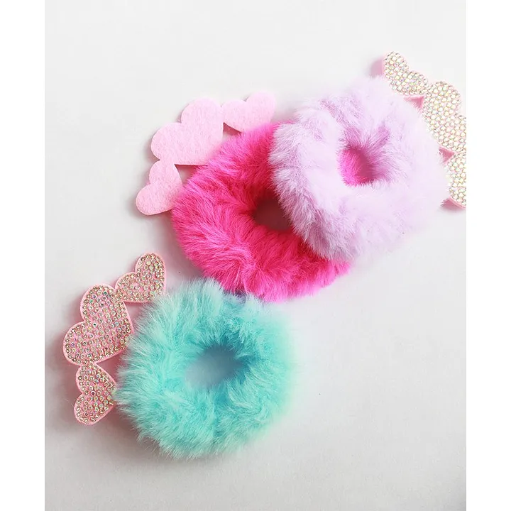 Buy Handmade Cotton Elastic Hair Rubber BandsScrunchies Online at  iTokricom  iTokri आईटकर