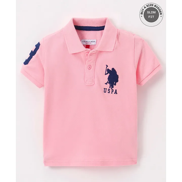 U.S. POLO ASSN. Polo T-Shirts : Buy U.S. POLO ASSN. Solid Luxury Polo T- Shirt Online