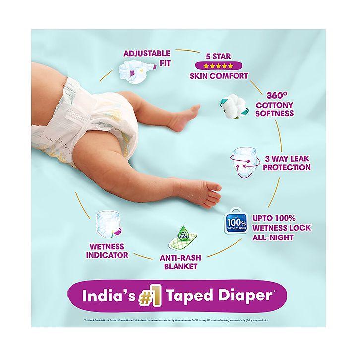 pampers active baby large 78