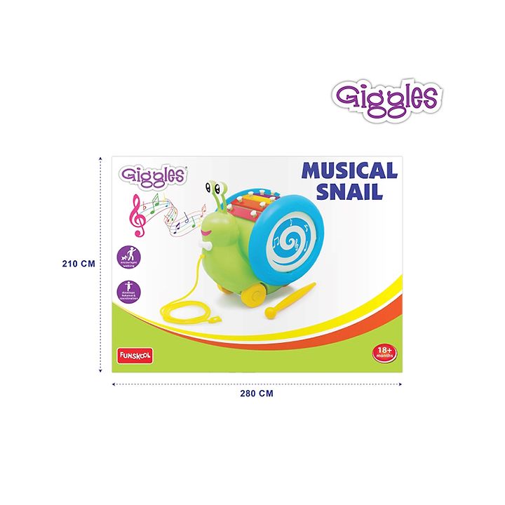 funskool musical snail