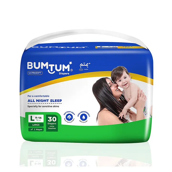 Bumtum Baby Diaper Pants - Large - 62 Count – thefamilycares