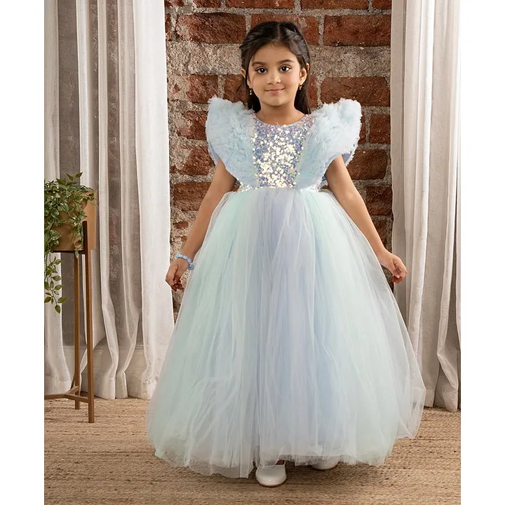 Evening Dress ALine Half Sleeves Laceup Party Dresses  TD Mercado