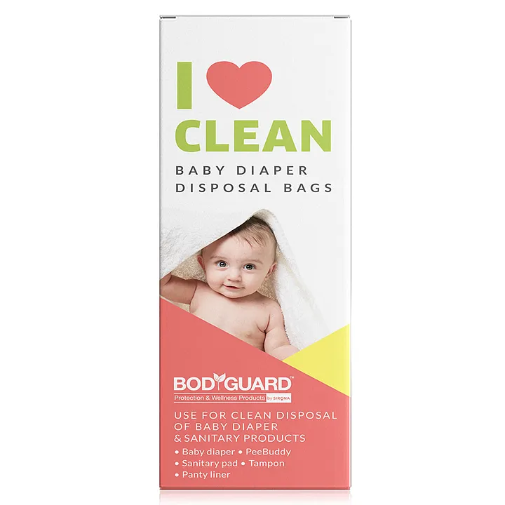 BodyGuard Baby Diaper Disposal Bags  Diaper Disposable Bags