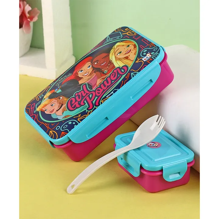 Disney Princess Blue & Pink Lunch Box