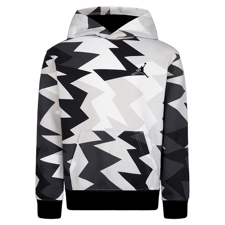 White Jordan MVP Base Hooded Top