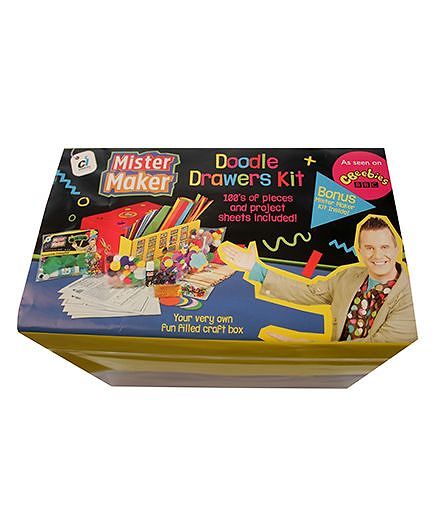 Mister Maker Doodle Drawers Kit With Mister Maker Kit Inside
