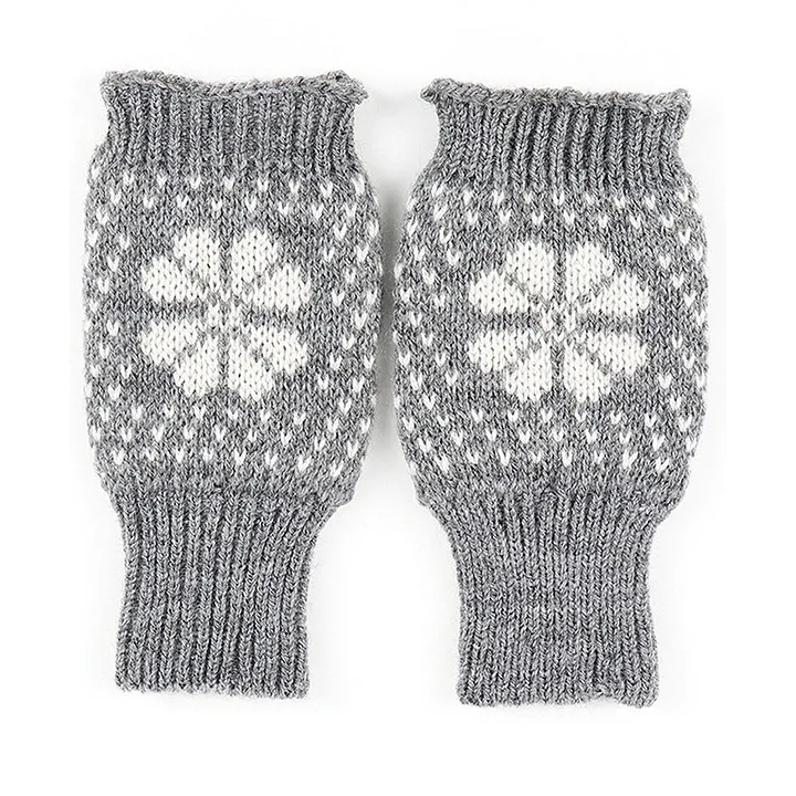 Floral Pattern Gloves