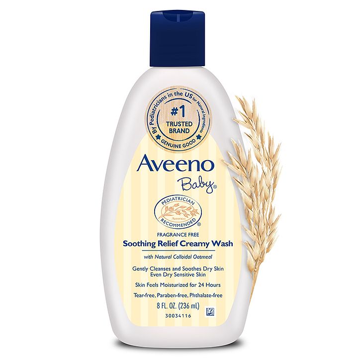 aveeno baby soothing relief creamy wash