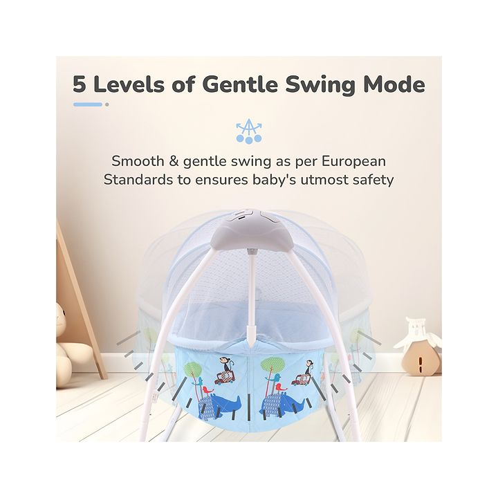 bunny baby automatic cradle