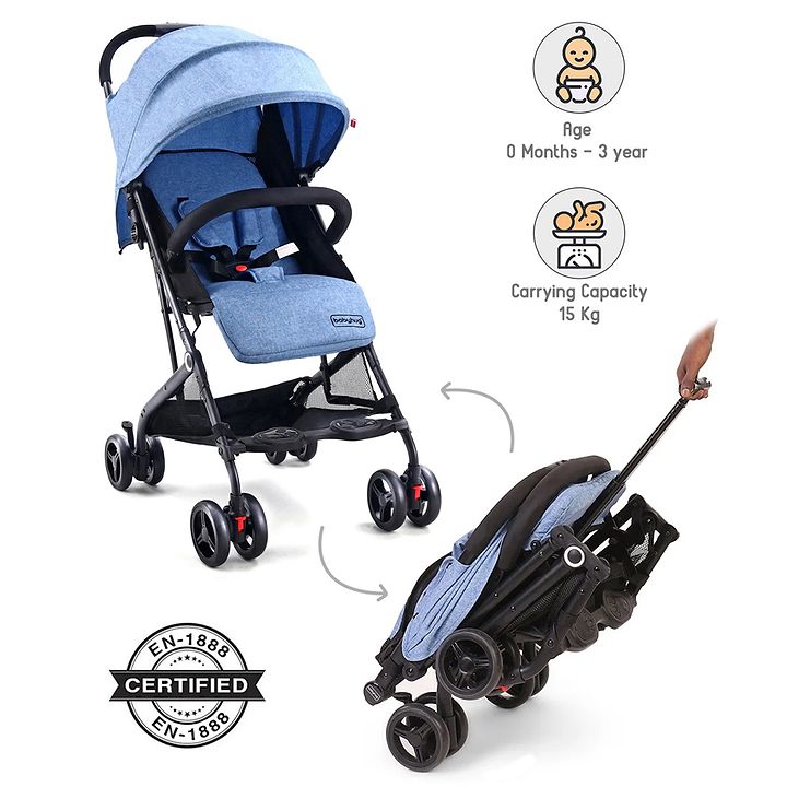 babyhug easy travel cabin stroller