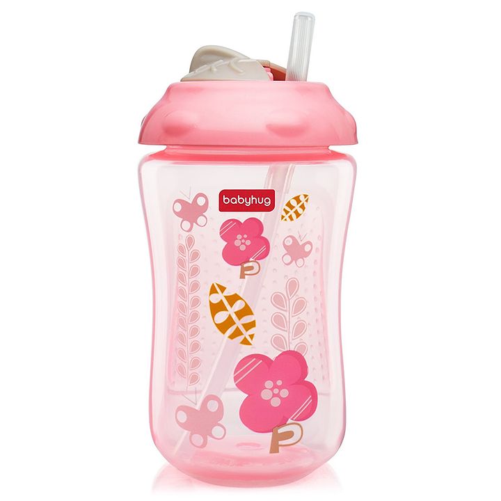 Babyhug Swipey Straw Sipper Pink 300 Ml Online In India Buy At Best Price From Firstcry Com 1988015 inr