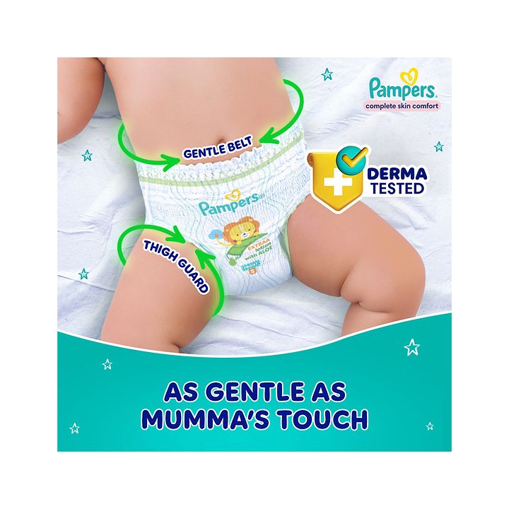 pampers diapers l size 128