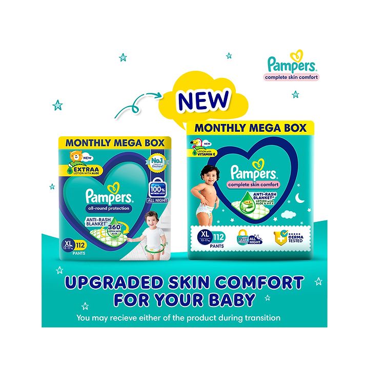 pampers diapers xl 112 price