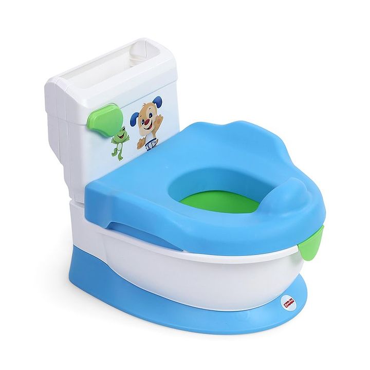 Fisher Price Laugh And Learn With Puppy Potty Chair Blue Online In India Buy At Best Price From Firstcry Com 2117042