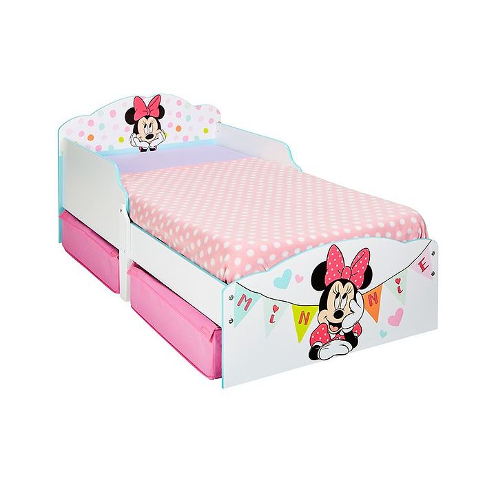 Disney Minnie Toddler Bed Storage White In India At Best From Firstcry Com 2156862