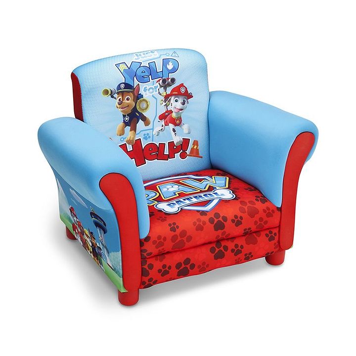 Paw Patrol Sofa Chair Blue Red Info