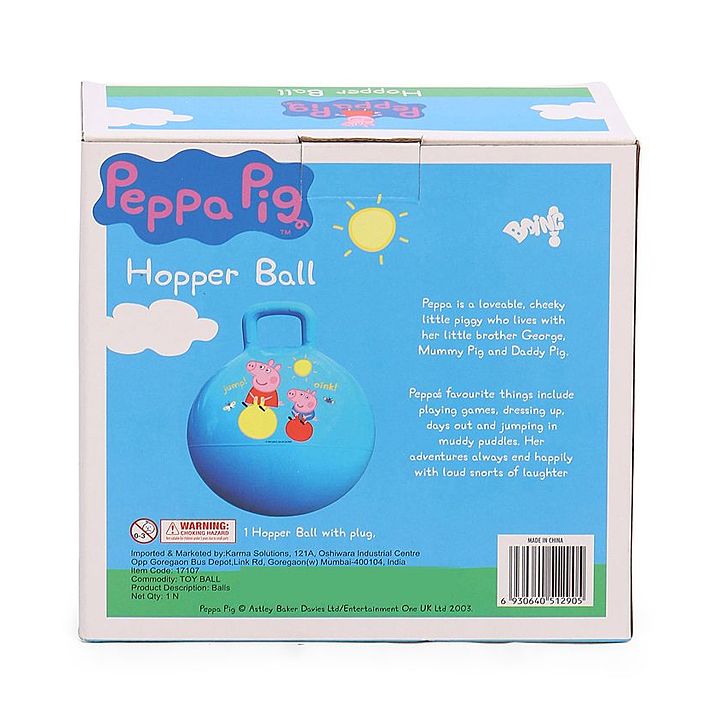 peppa pig hopper ball