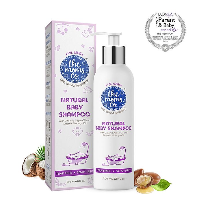 natural baby soap and shampoo