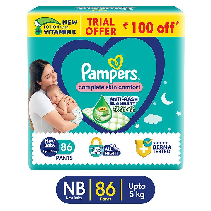 pampers small size 86 pack