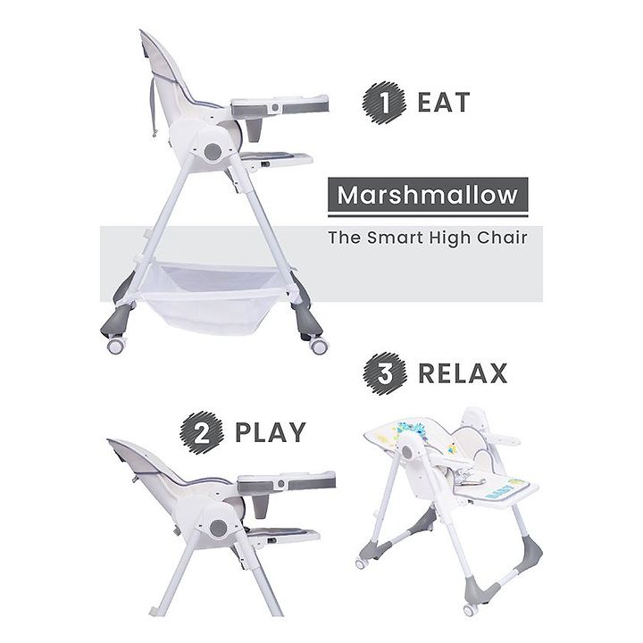 r for rabbit high chair marshmallow