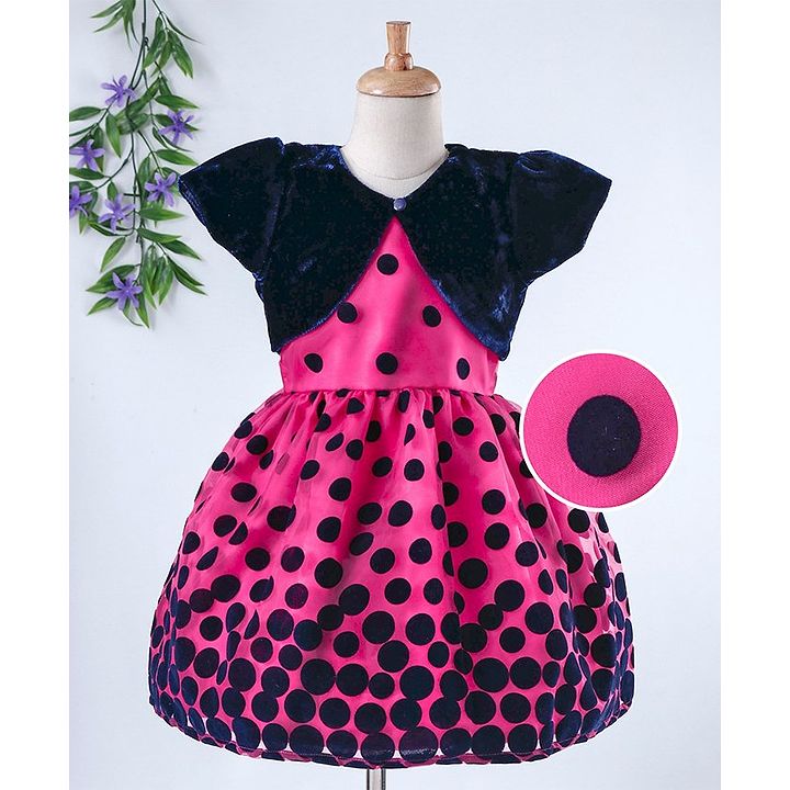 baby frock with shrug